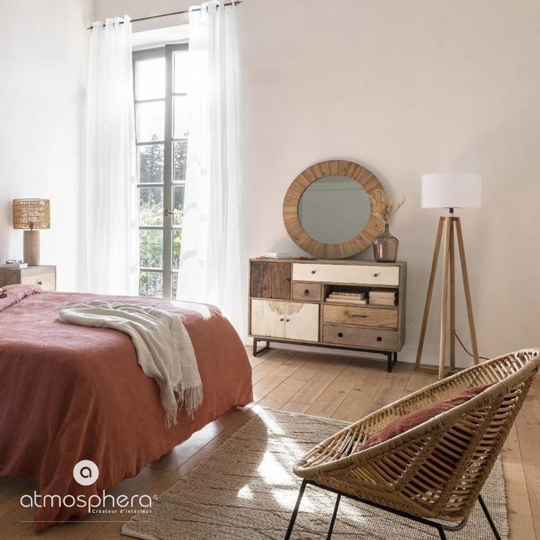 Atmosphera, krzesło wypoczynkowe, Laora, rattanowe