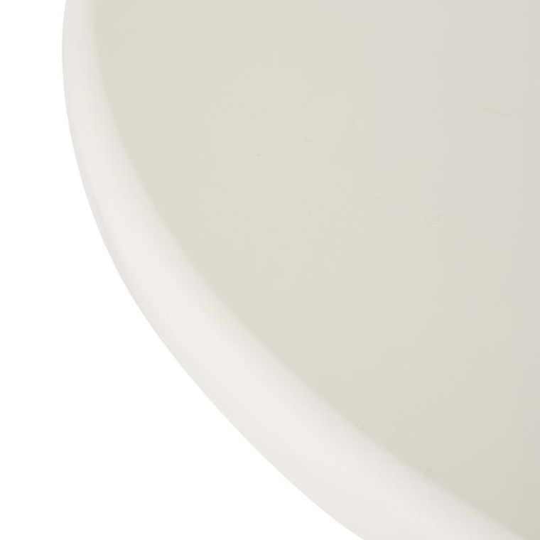 Atmosphera, Mudan, stolik kawowy, biały, 55-50 cm