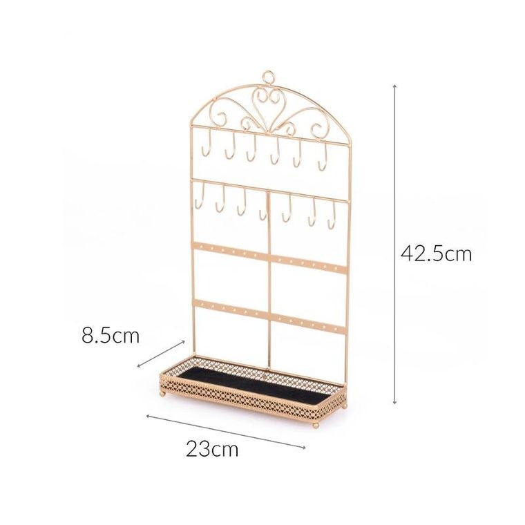 Atmosphera, organizer na biżuterię metalowy, stojak