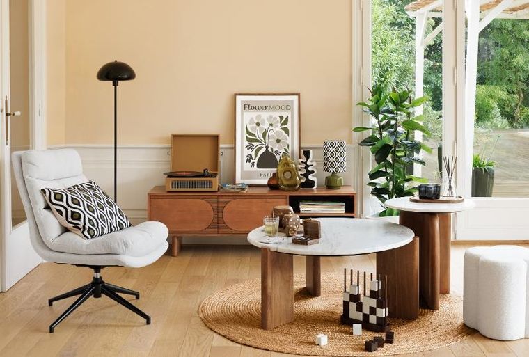 Atmosphera, plakat w ramie bukiet, Arabella 50-70 cm