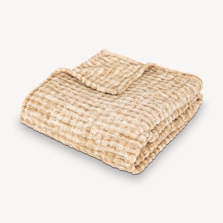 Atmosphera, pled polarowy, Flan, 125-150 cm