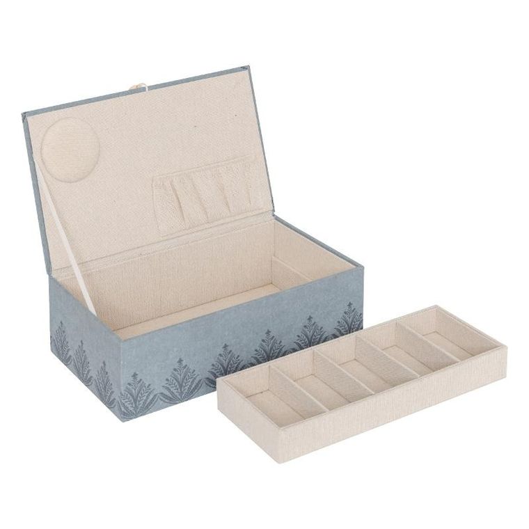 Atmosphera, pudełko na przybory do szycia, Wild romance, 30-18.5-10 cm