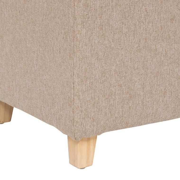 Atmosphera, pufa pikowana na nóżkach, Leandre, 35-35 cm