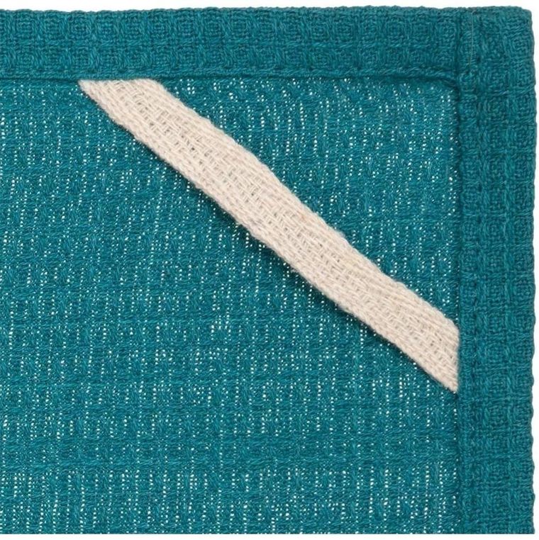 Atmosphera, ręczniki kuchenne z printem, 45-70 cm, 3 szt., niebieskie