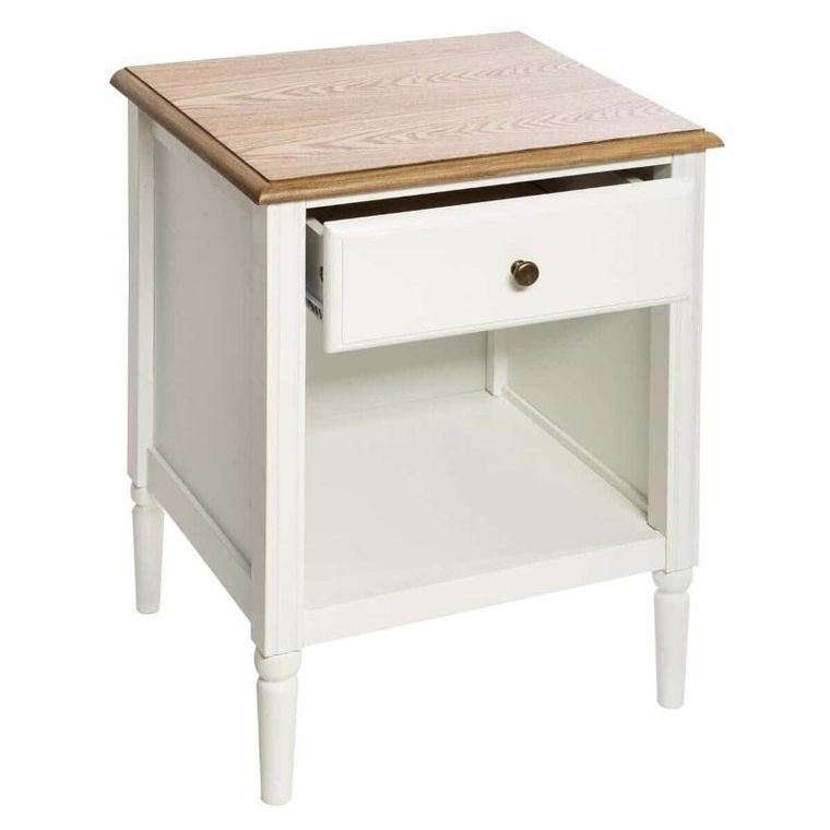 Atmosphera, stolik nocny z szufladą, Solen, wys. 61 cm