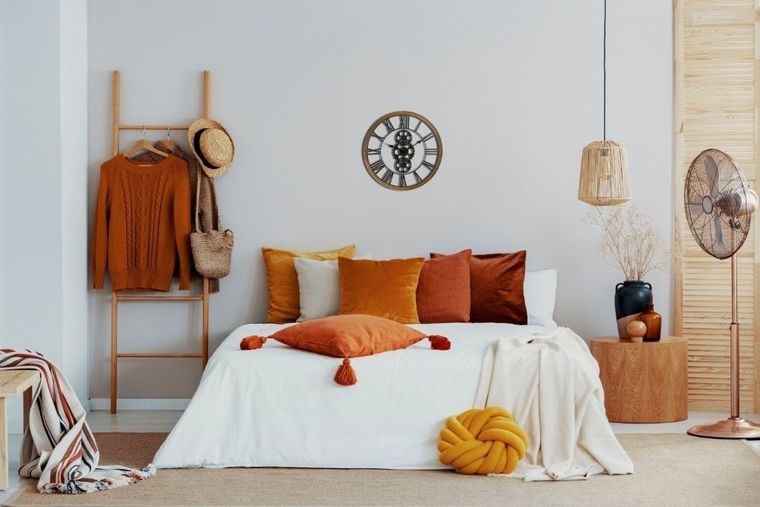 Atmosphera, zegar ścienny z widocznym mechanizmem, Ø 70 cm, drewniana oprawa