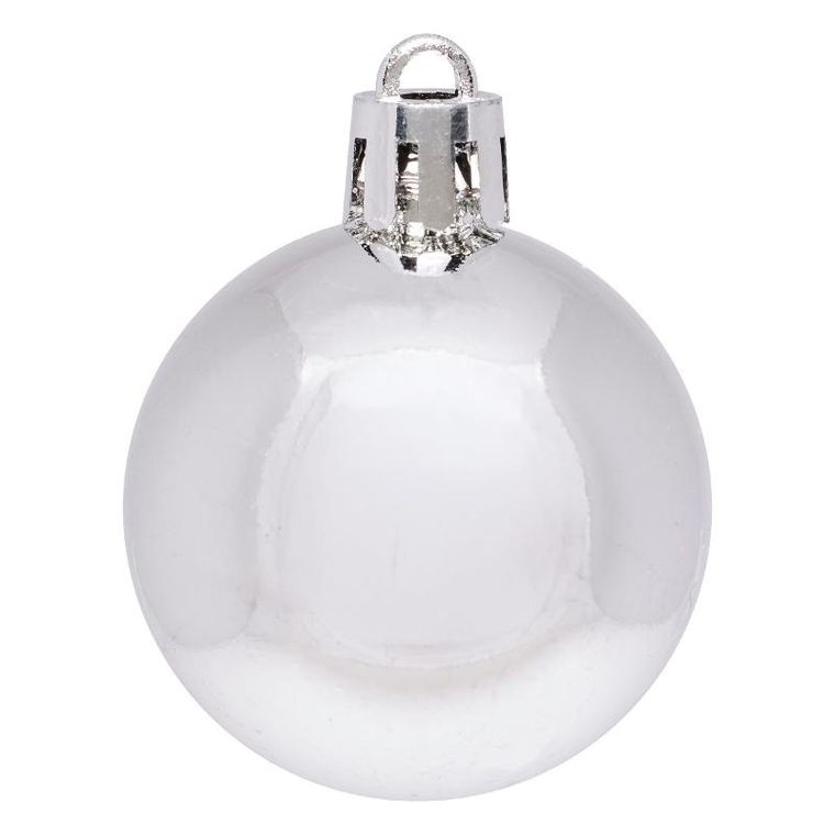 Atmosphera, zestaw bombek choinkowych, 4 cm, 12 szt.