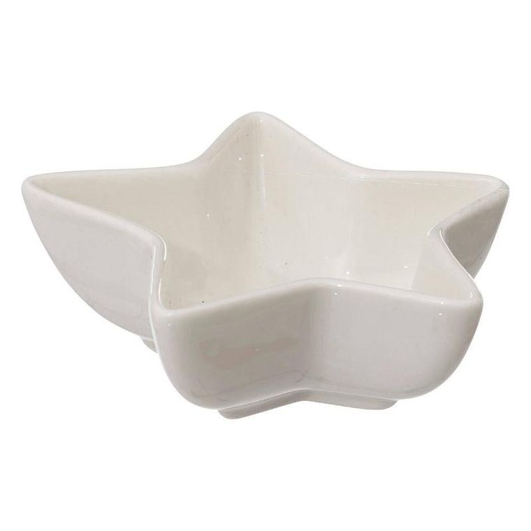 Atmosphera, zestaw miseczek w kształcie gwiazdy, na bambusowej podstawce, 42 cm