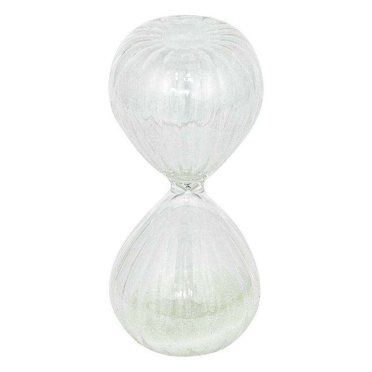 Atmosphera, zestaw trzech klepsydr dekoracyjnych, Sabi, wys. 15 cm