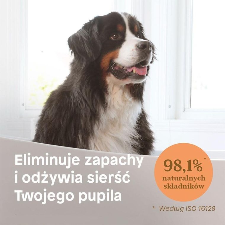 Attitude, bezzapachowy szampon do mycia zwierząt, 473 ml