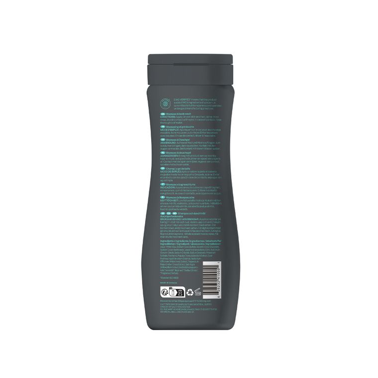 Attitude, Men, szampon i żel do mycia ciała 2 w 1, Scalp Care Men, 473 ml