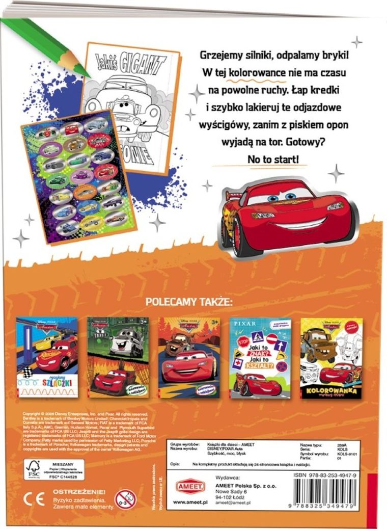 Auta. Szybkość, moc, błysk