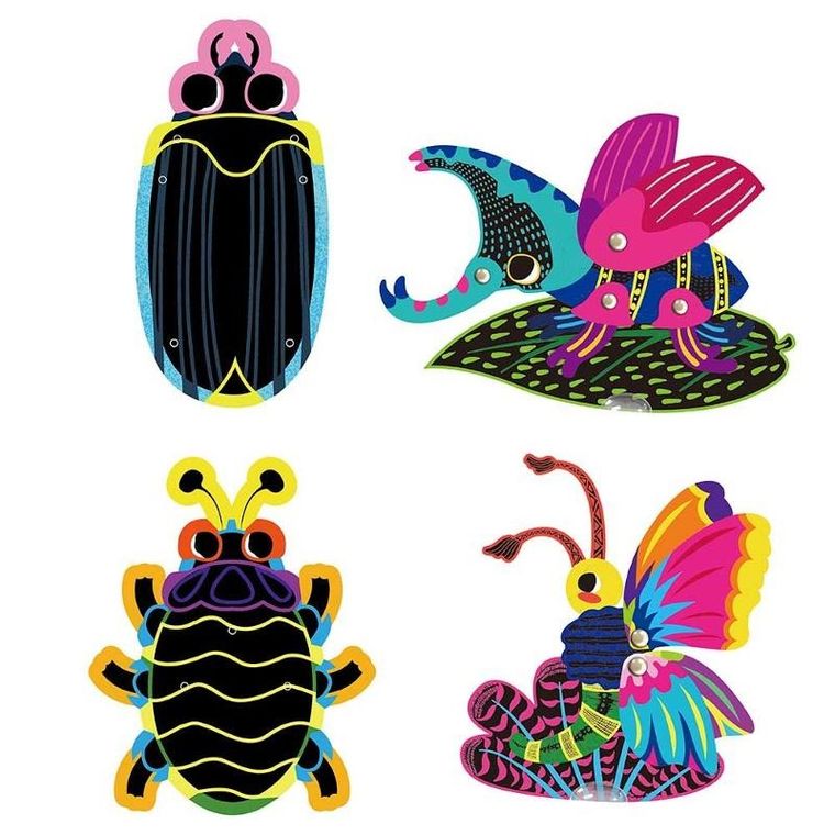 Avenir, Scratch, Małe Owady, wydrapywanka, zestaw kreatywny