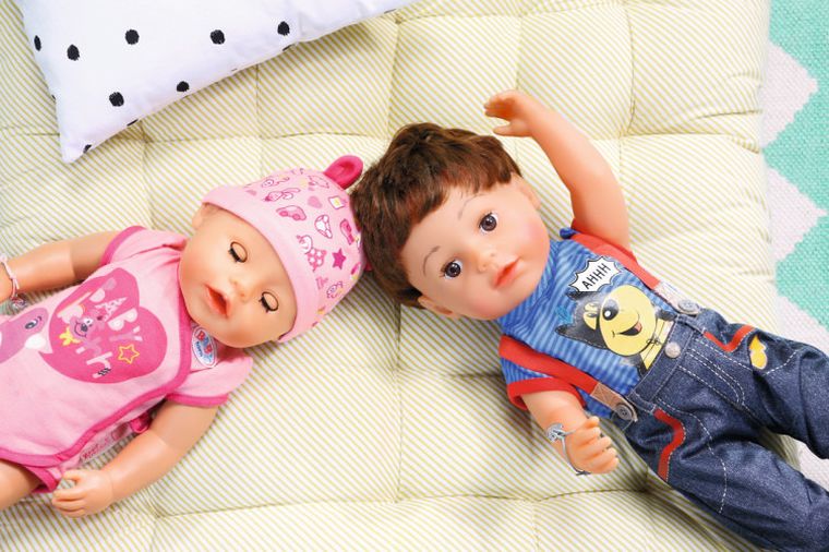 Baby Born, Braciszek, lalka interaktywna, 43 cm