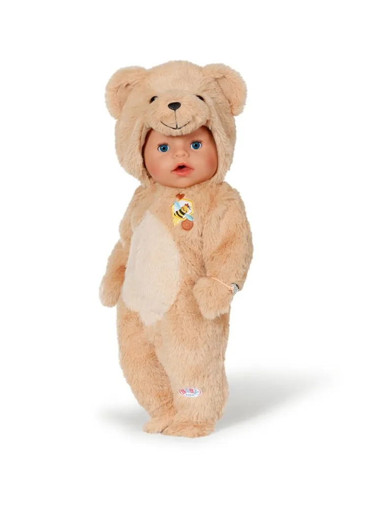 Baby Born, Emma w stroju niedźwiadka, lalka bobas, 43 cm