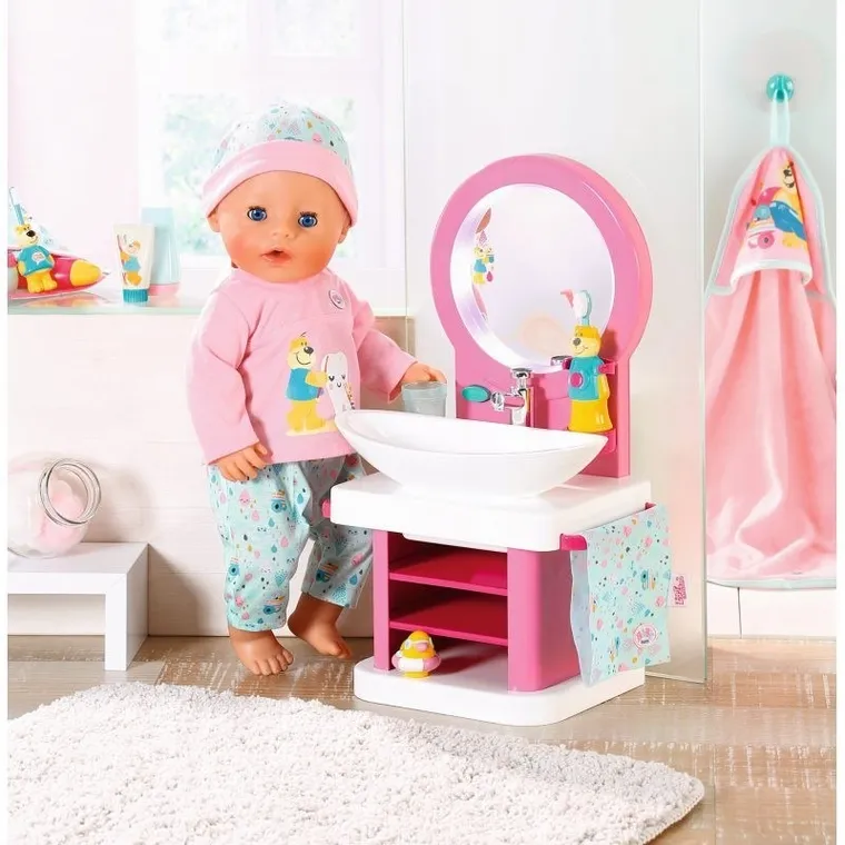 Baby Born, zestaw do mycia zębów dla lalki