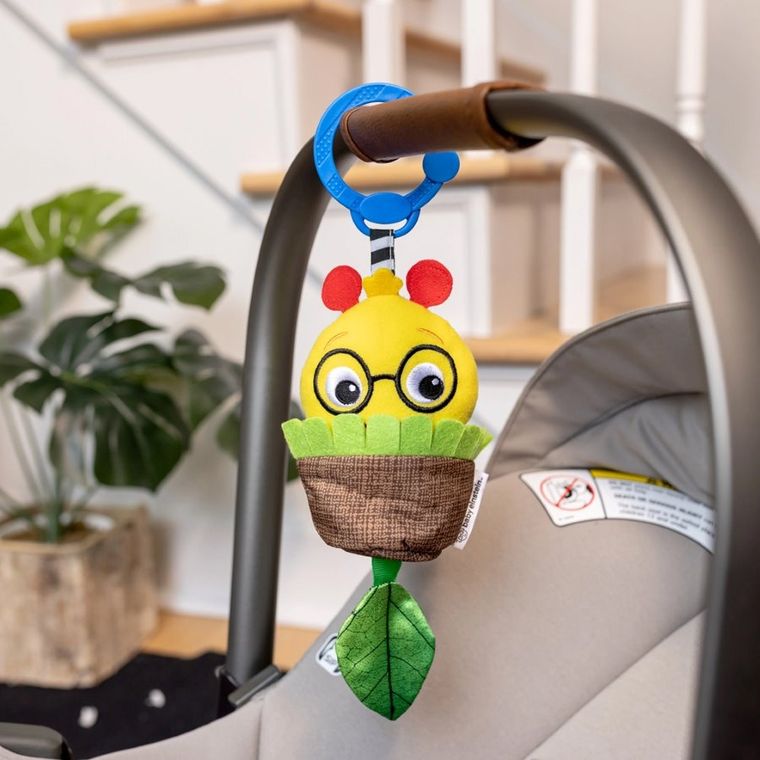 Baby Einstein, Cal-a-Puller, zabawka sensoryczna z zawieszką