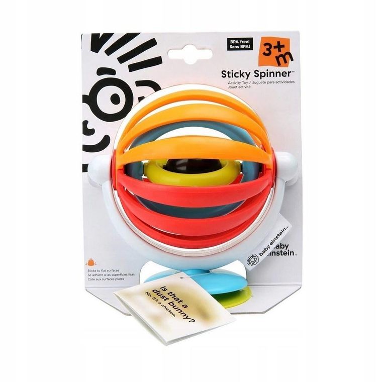Baby Einstein, kolorowa kula na przyssawce
