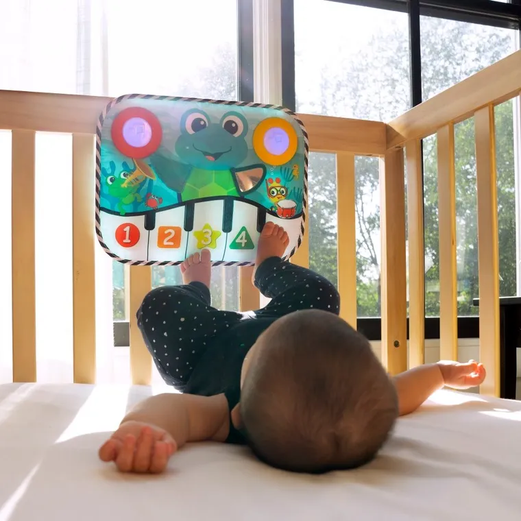 Baby Einstein, Neptune's Kick & Explore™, interaktywna mata muzyczna, pianinko 2w1