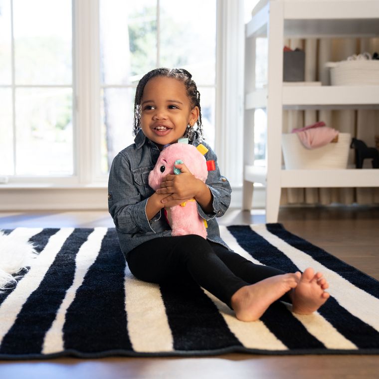 Baby Einstein, Sea Dreams, Seahorse, zabawka sensoryczna, konik morski, różowy