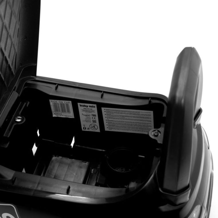 Baby Mix, Racer, jeździk interaktywny, czarny
