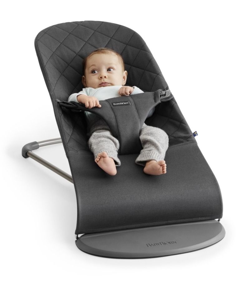BabyBjörn, Bliss, leżaczek, antracytowy