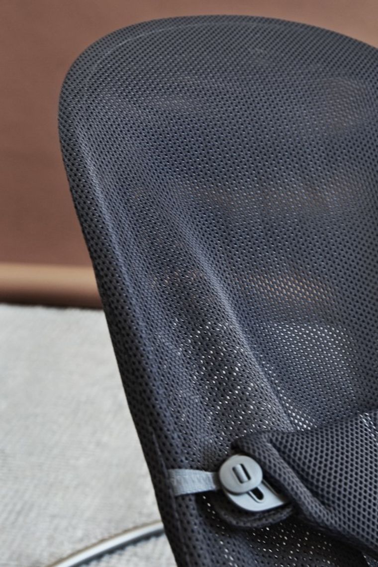 BabyBjörn, Bliss Mesh, leżaczek bujaczek, antracytowy