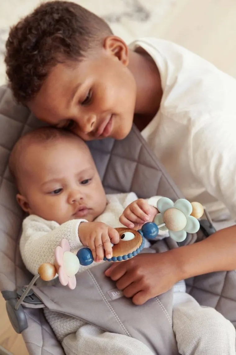 BabyBjörn, Googly Eyes Pastels, zabawka do leżaczka Balance