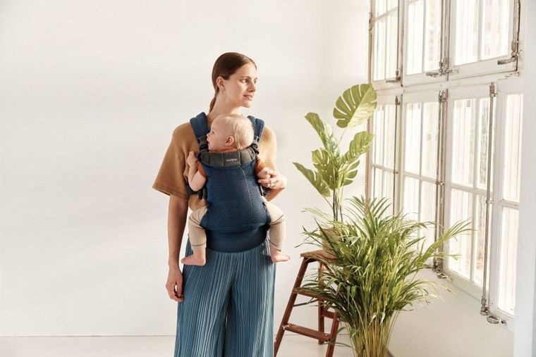 BabyBjörn, Harmony 3D Mesh, nosidełko, granatowe