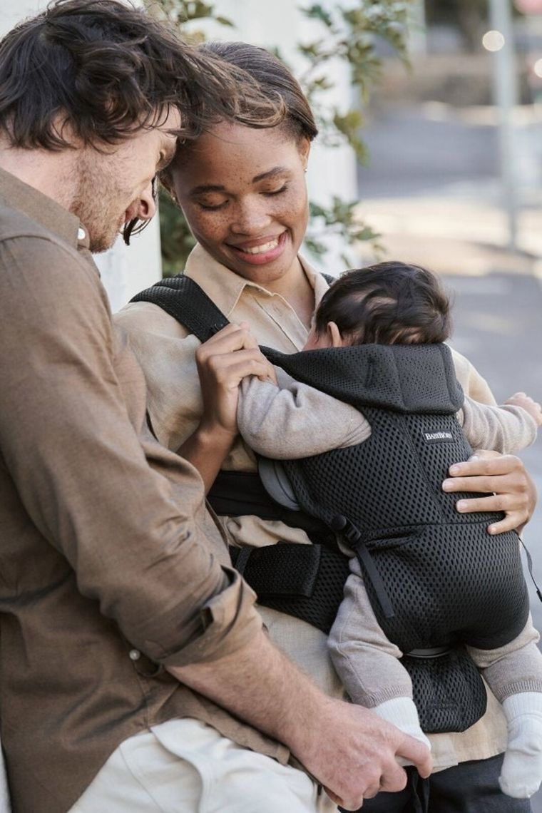 BabyBjörn, Move 3D Mesh, nosidełko, czarne