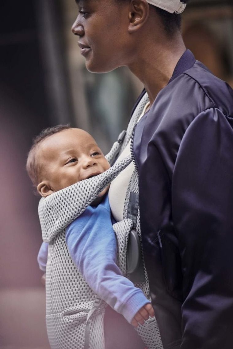 BabyBjörn, Move 3D Mesh, nosidełko, szare