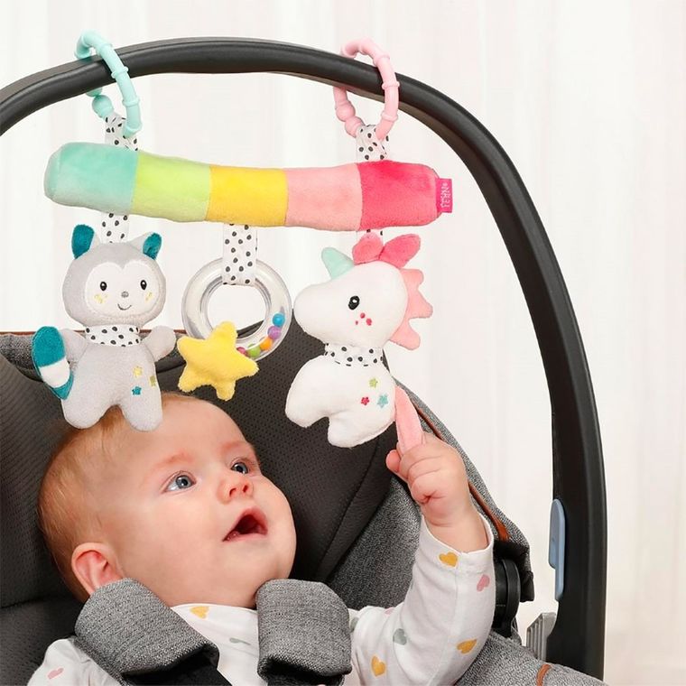 BabyFehn, Aiko i Yuki, zawieszka, maskotka edukacyjna, trapez