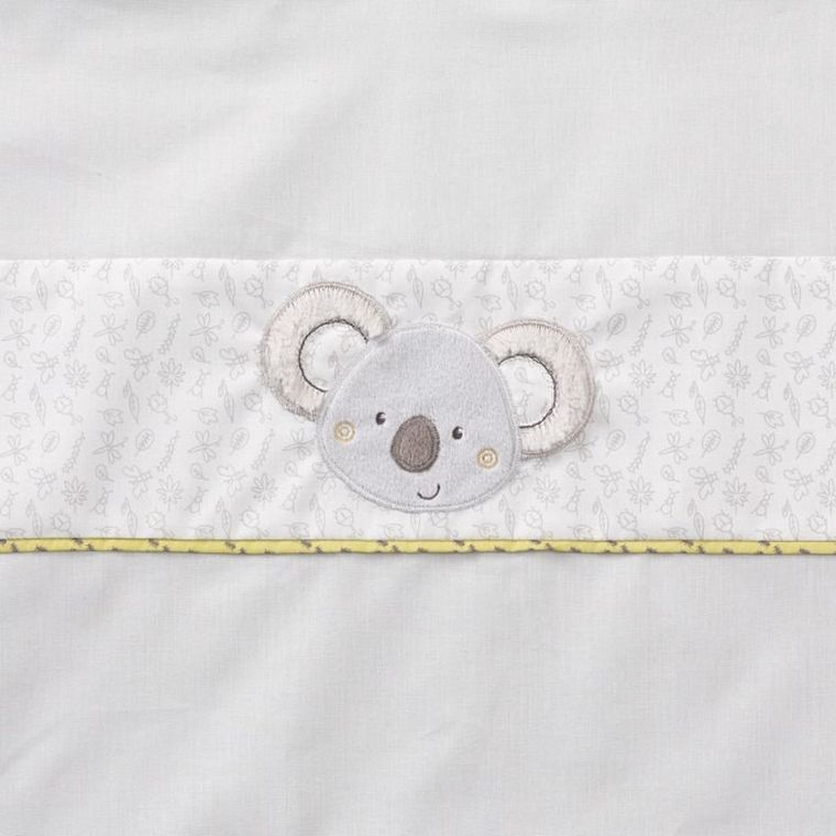 BabyFehn, Australia, 2-częściowy komplet pościeli ozdobnej, Miś Koala, 80-80 cm