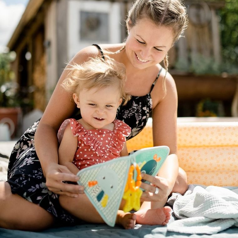 BabyFehn, Chlap i się baw, książeczka do kąpieli, łódź podwodna, zabawka do kąpieli