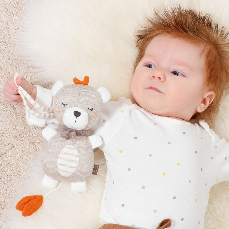 BabyFehn, Natura 2, maskotka z pozytywką, miś