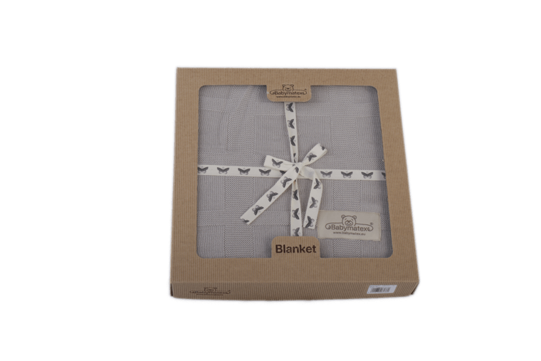 BabyMatex, Accent, koc bambusowy, beżowy, 80-100 cm