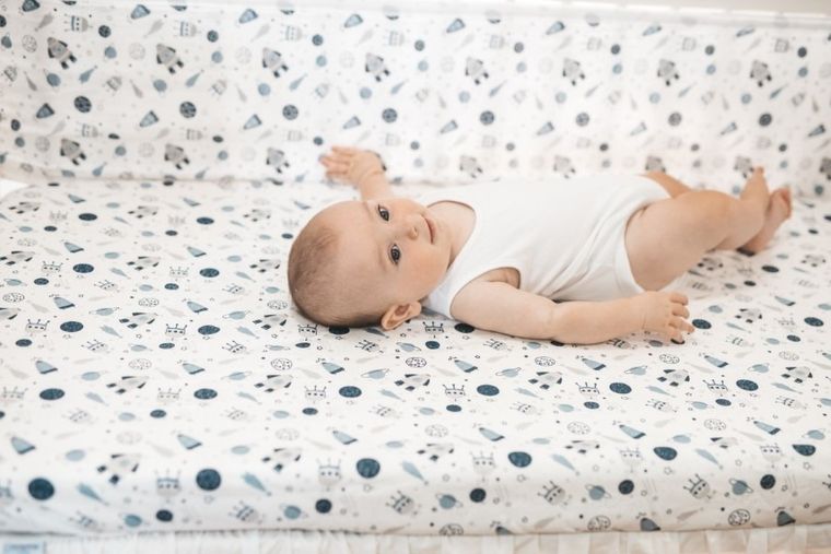 BabyMatex, Bump Air Muslin, Kosmos, ochraniacz do łóżeczka, 360 cm