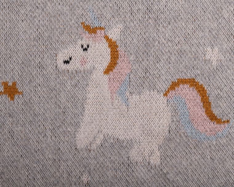 Babymatex, Jednorożec, kocyk bawełniany, 80-100 cm