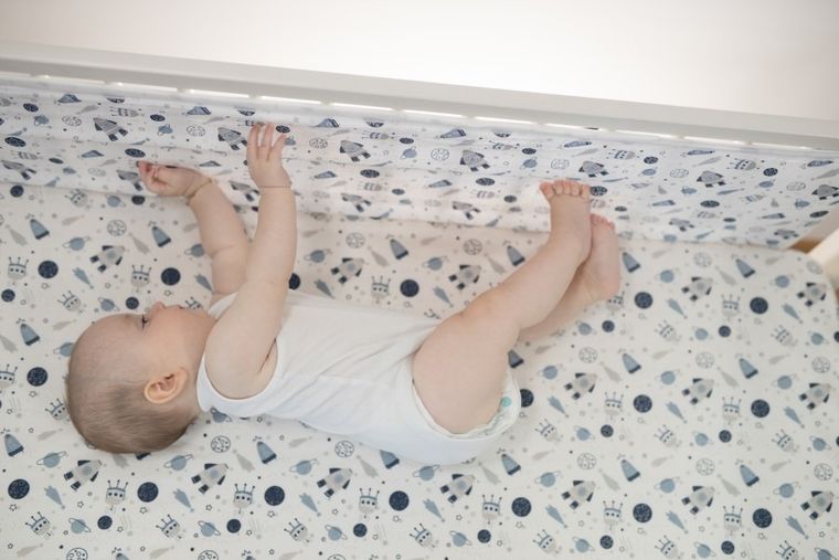 BabyMatex, ochraniacz do łóżeczka, gwiazdki, 360 cm