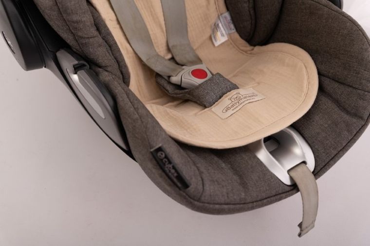 BabyMatex, Paddi, Muslin, nakładka do wózka, fotelika redukująca nacisk, beżowa