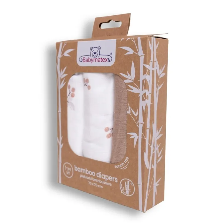 Babymatex, pielucha bambusowa, 70-70 cm, 3 szt.