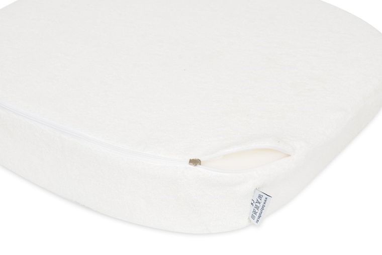 BabyMatex, poduszka klin dla niemowląt, original, biała, 36-36 cm