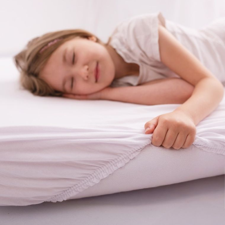 BabyMatex, prześcieradło z gumką, jersey, białe, 70-140 cm