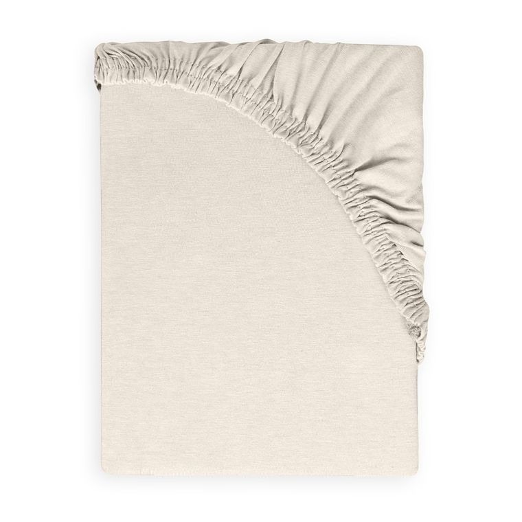 BabyMatex, prześcieradło z gumką, jersey, ecru, 70-140 cm