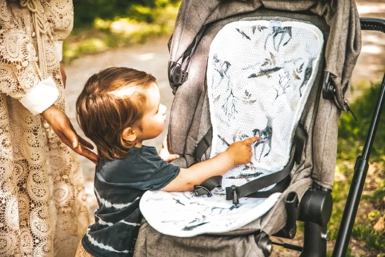 BabyMatex, wkładka redukująca nacisk do wózka, Paddi'x, jeleń, 0-36 kg