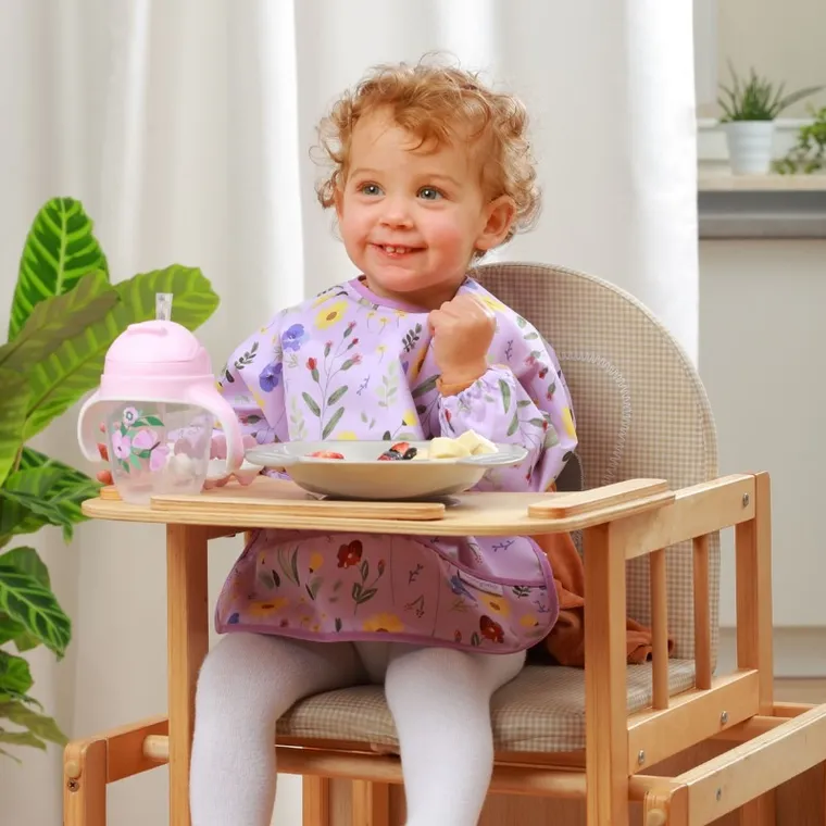 BabyOno, Garden, śliniak z długim rękawem