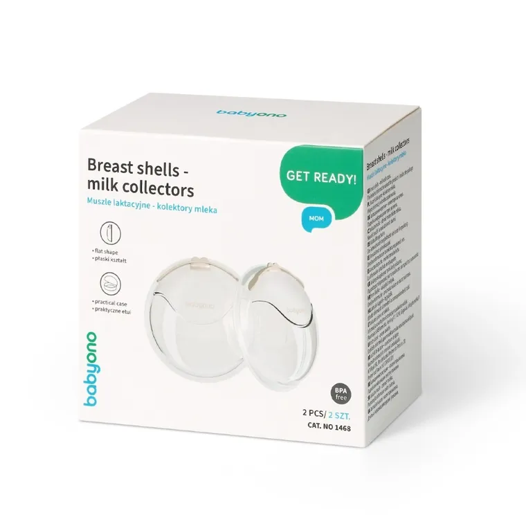 BabyOno, muszle laktacyjne, kolektory mleka