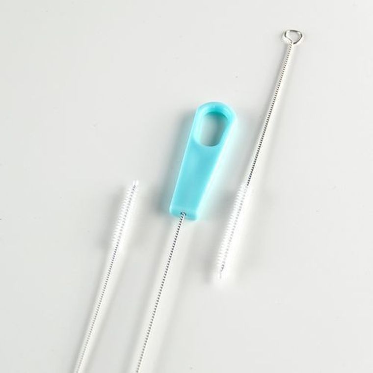 BabyOno, zestaw szczoteczek do słomek i rurek