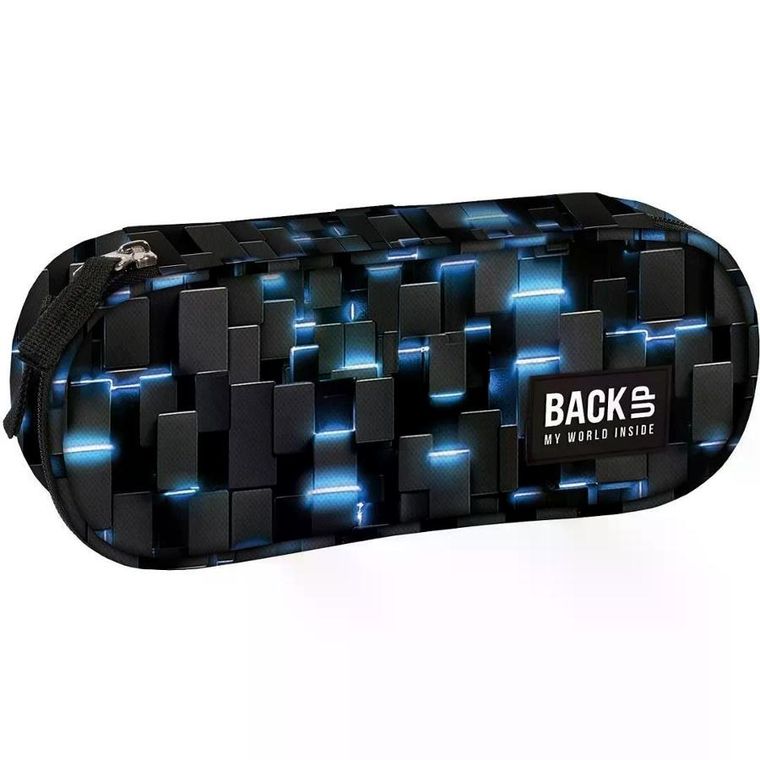 BackUp, piórnik, owalny, Bytewave