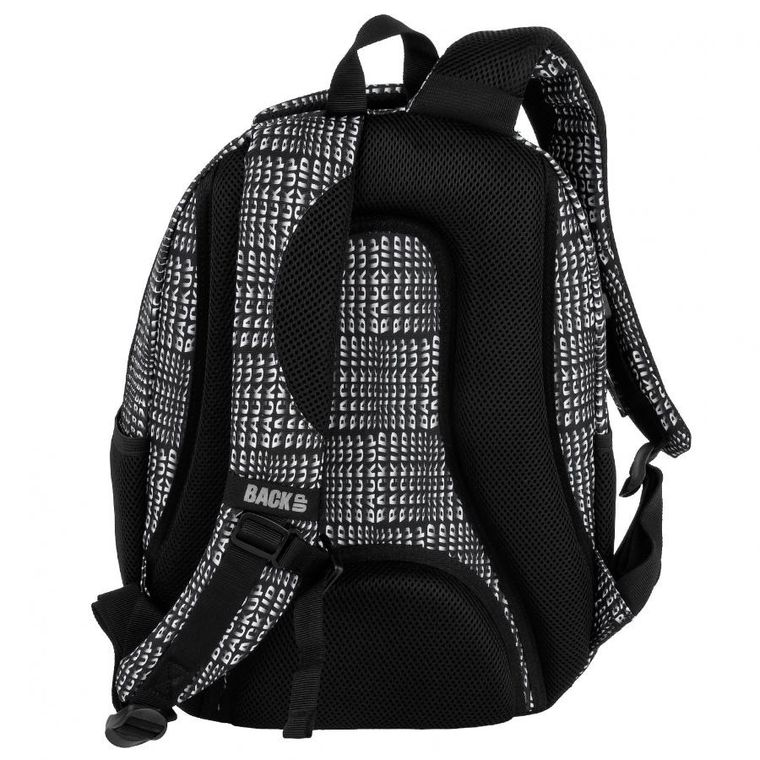 BackUp, plecak szkolny, 3-komorowy, Letters